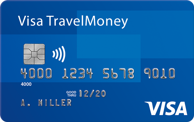 travel money visa card